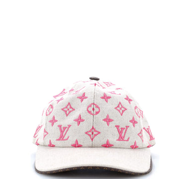 Louis Vuitton Starboard Baseball Cap Monogram Embroidered Canvas
