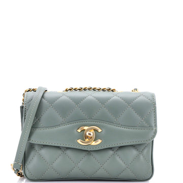 Chanel Daily Companion Coco Vintage Flap Bag Quilted Lambskin Small