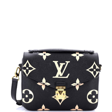 Louis Vuitton Pochette Metis Bicolor Monogram Empreinte Giant