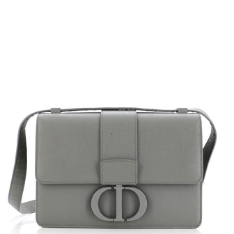 Christian Dior Ultra Matte 30 Montaigne Flap Bag Leather
