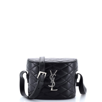 Saint Laurent June Box Bag Quilted Leather