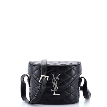 Saint Laurent June Box Bag Quilted Leather