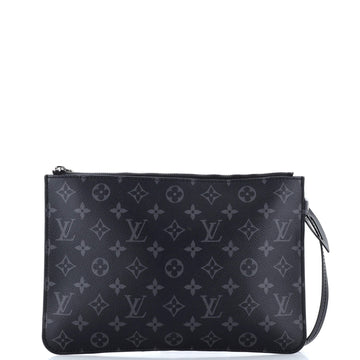 Louis Vuitton Cabas Light Pouch Flash Fragment Monogram Eclipse Canvas