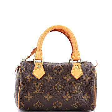 Louis Vuitton Speedy Mini HL Handbag Monogram Canvas