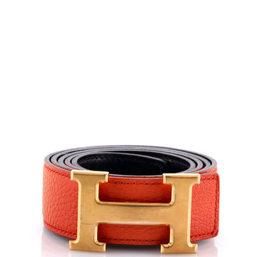 Hermes Constance Reversible Belt Leather Wide