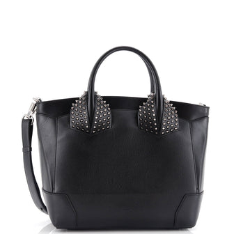 Christian Louboutin Eloise Satchel Spiked Leather Large
