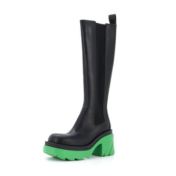 Bottega Veneta Women's The Flash Knee High Chelsea Boots Leather