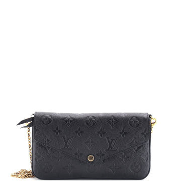 Louis Vuitton Felicie Pochette Monogram Empreinte Leather