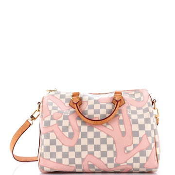 Louis Vuitton Speedy Bandouliere Bag Limited Edition Damier Tahitienne 30