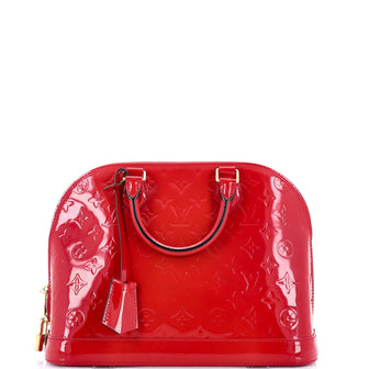 Louis Vuitton Alma Handbag Monogram Vernis PM