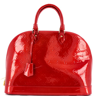 Louis Vuitton Alma Handbag Monogram Vernis GM