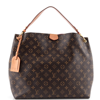 Louis Vuitton Graceful Handbag Monogram Canvas MM