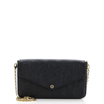 Louis Vuitton Felicie Pochette Monogram Empreinte Leather