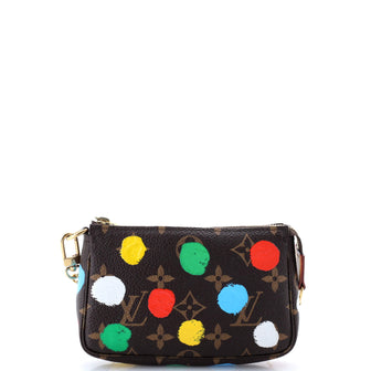 Louis Vuitton Pochette Accessoires Yayoi Kusama Painted Dots Monogram Canvas Mini