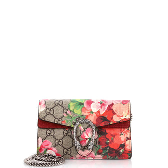 Gucci Dionysus Bag Blooms Print GG Coated Canvas Super Mini
