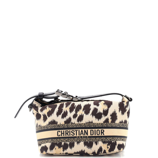 小物 Christian Dior Christian Dior DiorTravel Nomad Pouch Print Technical Fabric Small