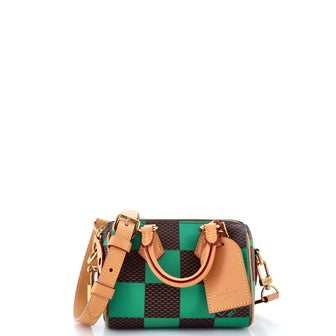Louis Vuitton Speedy Bandouliere Bag Damier Pop 18
