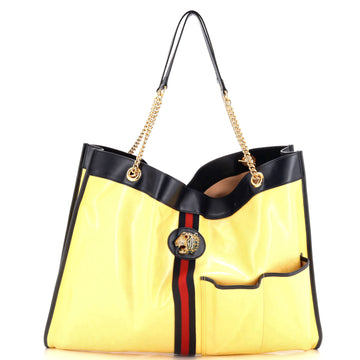 Gucci Rajah Chain Tote Leather XL