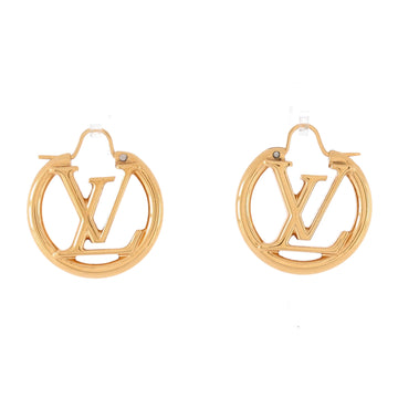 Louis Vuitton Louise Hoop Earrings Metal PM