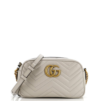 Gucci GG Marmont Shoulder Bag Matelasse Leather Small