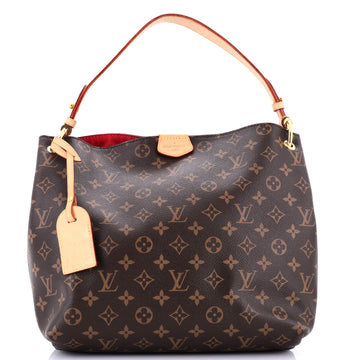 Louis Vuitton Graceful Handbag Monogram Canvas PM