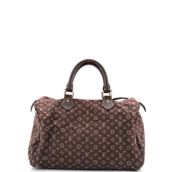 Louis Vuitton Speedy Handbag Mini Lin 30