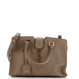 Saint Laurent Monogram Cabas Downtown Leather Baby