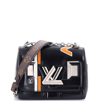 Louis Vuitton Twist Handbag Limited Edition Embossed Epi Space Leather PM