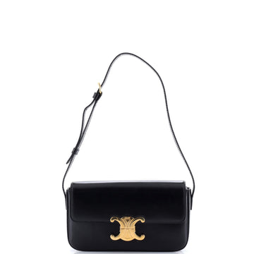 Celine Triomphe East-West Shoulder Bag Smooth Calfskin