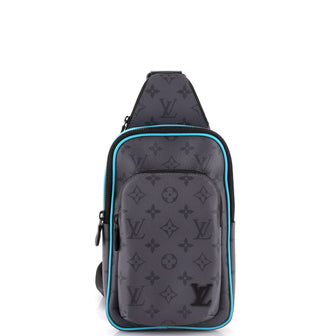 Louis Vuitton Avenue Sling Bag NM Reverse Monogram Eclipse Canvas