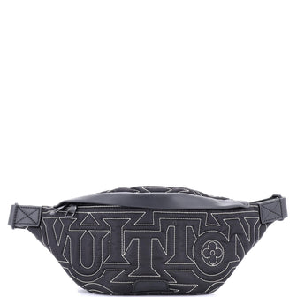 Louis Vuitton Discovery Bumbag Limited Edition Snow Capsule Embroidered Monogram Nylon