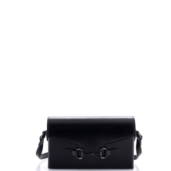 Gucci Horsebit 1955 Flap Crossbody Bag Leather Mini