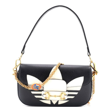 Gucci x Adidas Horsebit 1955 Shoulder Bag Leather East West