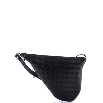 Bottega Veneta Virgule Shoulder Bag Intrecciato Nappa Small