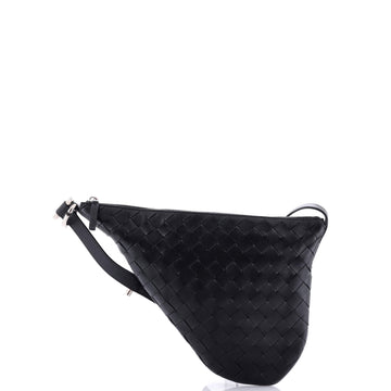 Bottega Veneta Virgule Shoulder Bag Intrecciato Nappa Small