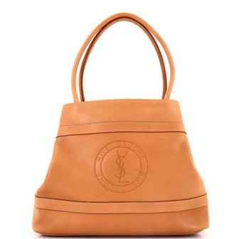 Saint Laurent Rive Gauche Tote Bag Leather Large
