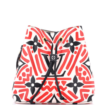 Louis Vuitton NeoNoe Handbag Limited Edition Crafty Monogram Giant MM