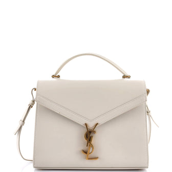 Saint Laurent Cassandra Top Handle Bag Leather Medium