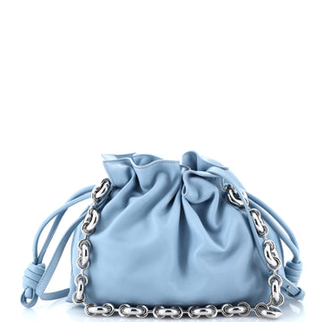 Loewe Flamenco Knot Donut Chain Clutch Leather Medium
