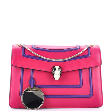 Bvlgari Serpenti Forever Shoulder Bag Leather Medium