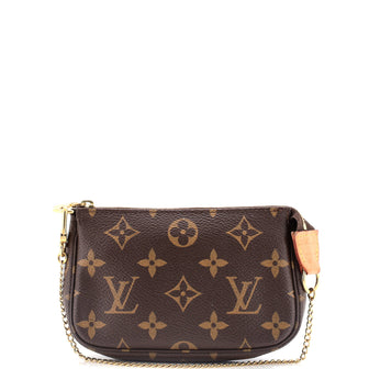 Louis Vuitton Pochette Accessoires Monogram Canvas Mini