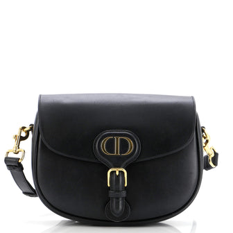 Christian Dior Bobby Flap Bag Leather Medium