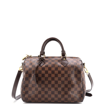 Louis Vuitton Speedy Bandouliere Bag Damier 30