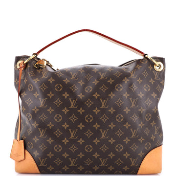 Louis Vuitton Berri Handbag Monogram Canvas MM