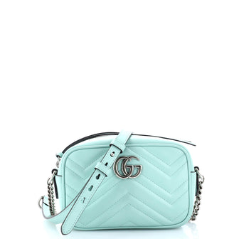 Gucci GG Marmont Shoulder Bag Matelasse Leather Mini
