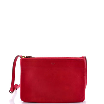 Celine Trio Crossbody Bag Leather Small
