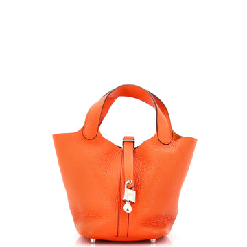 Hermes Picotin Lock Bag Clemence PM