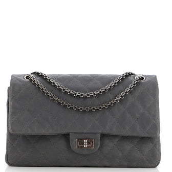 Chanel Reissue 2.55 Flap Bag Quilted Caviar 226