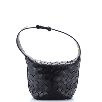 Bottega Veneta Wallace Shoulder Bag Intrecciato Nappa Candy
