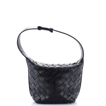 Bottega Veneta Wallace Shoulder Bag Intrecciato Nappa Candy